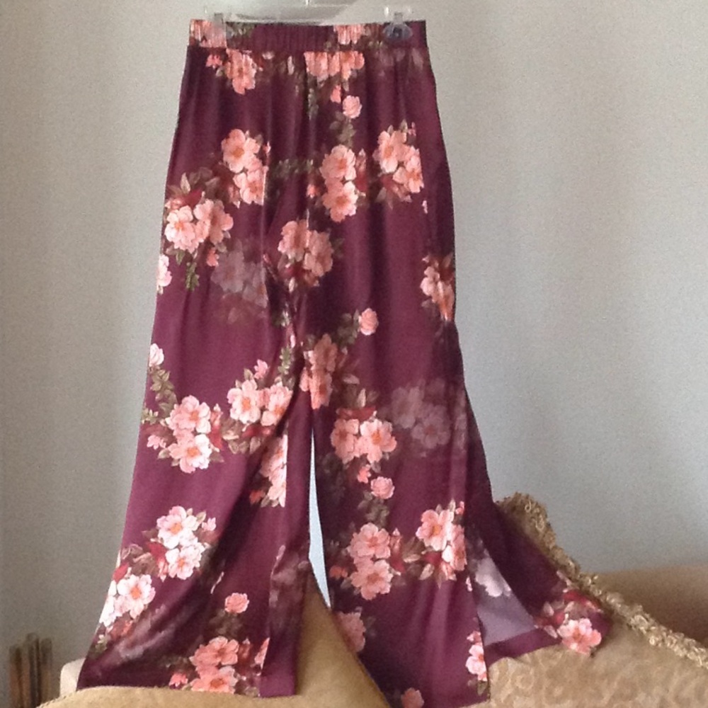 🍃🌺 Johnny Was - Winona Silk Easy Pant by 'Jade'